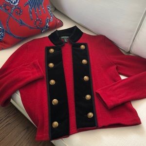 Ralph Lauren Military Jacket/ Sweater/ Cardigan - Medium